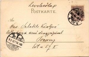 1901 Lawn-Tennis / Couple's tennis match. Meissner & Buch Künstler-Postkarten Serie 1039. litho s: B. Wennerberg ...