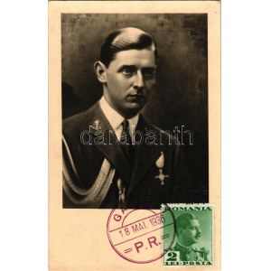 1936 Principele Nicolae / Miklós román királyi herceg / Prince Nicholas of Romania. Studio Fotografic Constanta photo ...