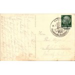 1937 Der Führer und der Duce, Die Garanten des Friedens. Adolf Hitler, Benito Mussolini. Photo Hoffmann + So. Stpl (EK...