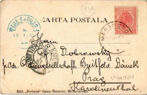 1904 M. S. Regina Elisabeta in costum National / Elisabeth of Wied, First Queen of Romania (wife of King Carol I) (EK...