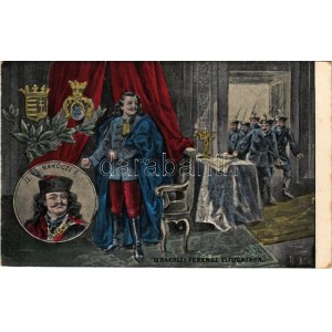 II. Rákóczi Ferenc elfogatása / Arrest of Francis II Rákóczi. artist signed (EK)