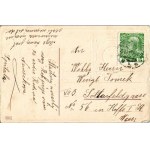 Herzlichen Glückwunsch zum neuen Jahre! / Újévi üdvözlet / New Year greeting art postcard. Emb. litho (r...