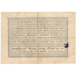 1848. 1Ft Kossuth bankó T:F / Hungary 1848. 1 Forint Kossuth banknote C:F Adamo G104, Krause P...