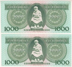 1996. 1000Ft (2x) sorszámkövetők 