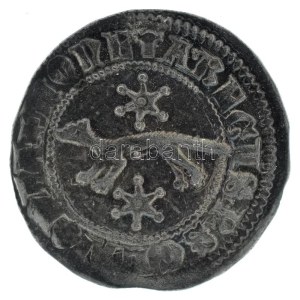 1270-1272. Szlavón Denár Ag 