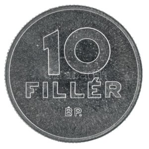 1950. 10f Al próbaveret MÁV - Magyar Állami Váltópénz T:UNC,AU / Hungary 1950. 10 Fillér Al MÁV ...