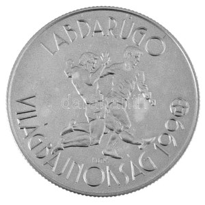 1988. 100Ft alpakka Labdarúgó Világbajnokság 1990 - Két játékos jelzett próbaveret kapszulában...