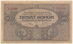 Csehszlovákia 1919. 10K 