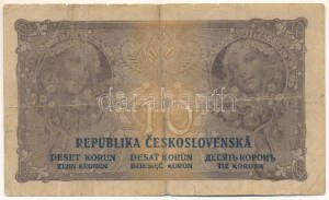 Csehszlovákia 1919. 10K 