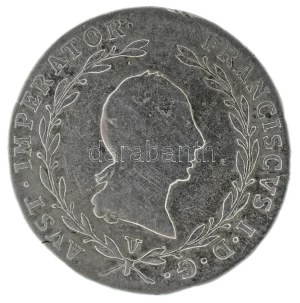 Ausztria 1820V 5kr billon 