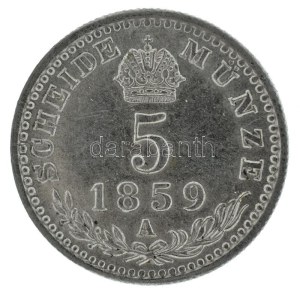 Ausztria 1859A 5kr billon 