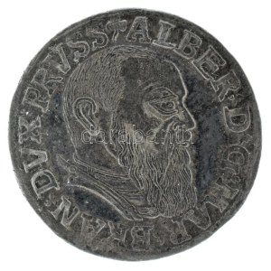 Német államok / Porosz Hercegség 1541S 3gr Ag Brandenburgi Albert (1,94g) T:XF patina / German states ...