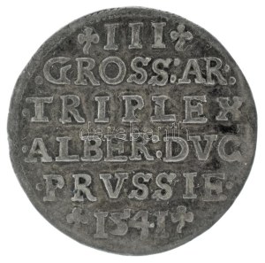 Német államok / Porosz Hercegség 1541S 3gr Ag 