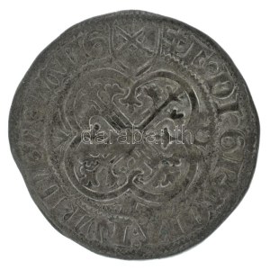 Német államok / Szászország DN (1428-1464) 1gr Ag II. Frigyes (1,68g) Lipcse T:XF German States / Saxony ND (1428...