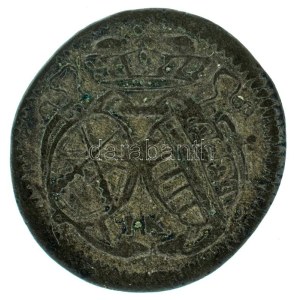Német államok / Szászország 1694IK 1pf Ag IV. János György (0,29g) T:XF / German states ...