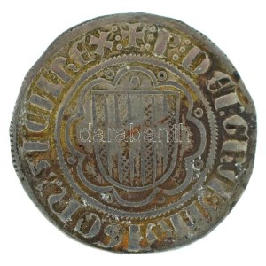 Olasz államok / Szicília 1282-1285. Pierréale Ag I. Péter és Konstancia (3,26g) T:XF Italian states / Sicily 1282...