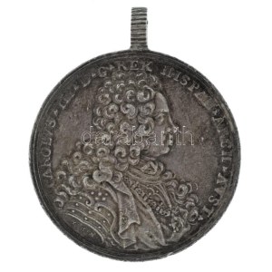 Habsburg Birodalom 1706. CAROLVS III D G REX HISPAN ARCII AVST / VNIVS LIBERATIO ALTERIVS OPRESSIO ...