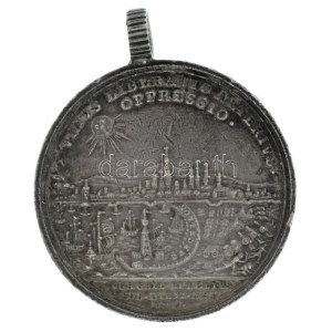 Habsburg Birodalom 1706. CAROLVS III D G REX HISPAN ARCII AVST / VNIVS LIBERATIO ALTERIVS OPRESSIO ...