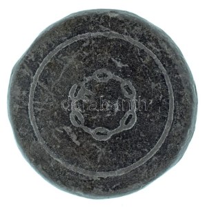 1848-1849. 3 Lánchíd ólom bárca (~30mm) T:VF peremhiba / Hungary 1848-1849. 3 Chain Bridge lead token (~30mm) C...