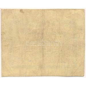 Rozsnyó 1849. július 16.10kr Rozsnyó bánya város pénztári utalványa, VIZSZA sajtóhiba, 552 sorszámmal T:F ...