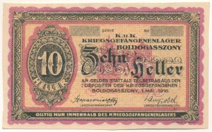 Boldogasszony / Hadifogolytábor 1916. május 1. 10f sorozat és sorszám nélkül (formuláré?) T:AU / Hungary ...