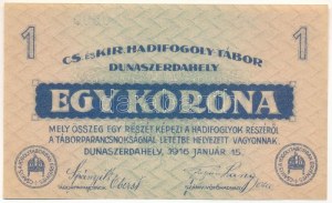 Dunaszerdahely / hadifogolytábor 1916. január 15. 1K 