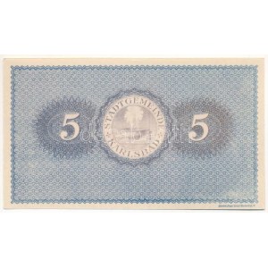Ausztria / Karlsbad 1918. 5K T:AU Ausztria / Karlsbad (Karlovy Vary) 1918. 5 Kronen C:AU