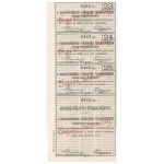 Marosvásárhely 1909. "Marosvásárhelyi Közhasznú Takarékpénztár Részvénytársaság" részvénye 100K-ról, "0483"...