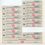Budapest 1926. "Borsodi Szénbányák Részvénytársaság" részvénye 10P-ről, szelvényekkel, szárazpecséttel T...