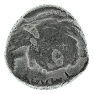 Nabateus Királyság 038-39 / IV. Aretas / Petra / Drachma Ag (3,65g) T:VF Nabataean Kingdom 38-39 / Aretas IV / Petra ...
