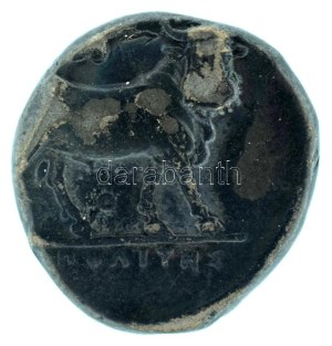 Ókori Görögország / Campania Kr.e. 275-250 / Neapolis / Nomos vagy Didrachma Ag (7,29g) T:VF patina / Ancient Greece ...