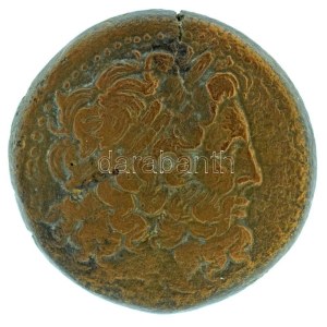 Ptolemaida Egyiptom Kr.e. 222-205 / IV. Ptolemaiosz Philópator / AE28 bronz (14,36g) T:VF Ptolemaic Egypt 222-205 BC ...