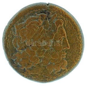 Ptolemaida Egyiptom Kr.e. 222-205 / IV. Ptolemaiosz Philópator / AE28 bronz (14,36g) T:VF Ptolemaic Egypt 222-205 BC ...