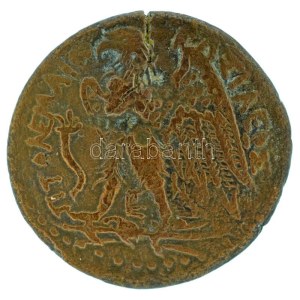 Ptolemaida Egyiptom Kr.e. 222-205 / IV. Ptolemaiosz Philópator / AE28 bronz (14,36g) T:VF Ptolemaic Egypt 222-205 BC ...