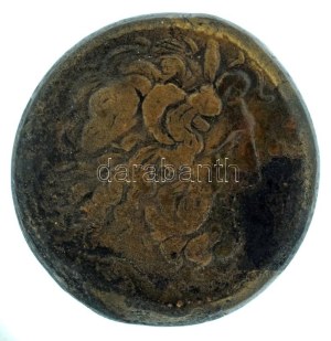 Ptolemaida Egyiptom Kr.e. 222-205 / IV. Ptolemaiosz Philópator / AE42 bronz (68,93g) T:XF,VF Ptolemaic Egypt 222...