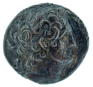 Ptolemaida Egyiptom / VIII. Ptolemaiosz Euergetész Kr. e. 145-116. Tetradrachma Ag (13,18g) T:XF / Ptolemaic Egypt ...