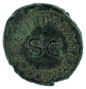 Római Birodalom 041-50 / Claudius / Róma / Quadrans bronz (3,27g) T:XF / Roman Empire 41-50 / Claudius / Rome ...