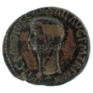 Római Birodalom 041-50 / Claudius / Róma / As bronz (10,17g) T:XF,VF / Roman Empire 41-50 / Claudius / Rome ...