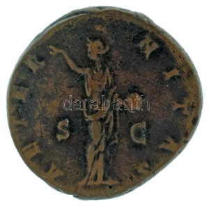 Római Birodalom 141 után / I. Faustina / Róma / As (10,22g) T:VF patina / Roman Empire after 141 / Faustina I / Rome ...