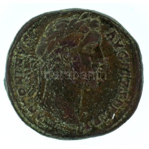 Római Birodalom 147 / Antoninus Pius / Róma / Sestertius bronz (23,24g) T:VF Roman Empire 147 / Antoninus Pius / Rome ...