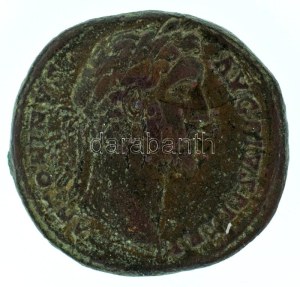 Római Birodalom 147 / Antoninus Pius / Róma / Sestertius bronz (23,24g) T:VF Roman Empire 147 / Antoninus Pius / Rome ...