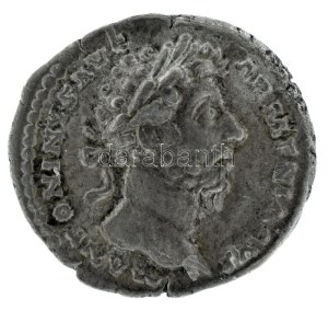 Római Birodalom 165 / Marcus Aurelius / Róma / Denarius Ag (3,14g) T:XF,VF / Roman Empire 165 / Marcus Aurelius / Rome ...