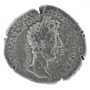 Római Birodalom 184 / Commodus / Róma / Denarius ezüstözött (2,51g) T:VF kitörések / Roman Empire 184 / Commodus ...