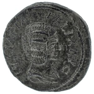 Római Birodalom 211-217 / Iulia Domna (Caracalla alatt) / Róma / Denarius ezüstözött bronz, hibrid érme (előlap Iulia...