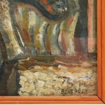Bene Géza (1900-1960): Táj. Olaj, falemez. Jelezve jobbra lent. Hátoldalán BÁV 93...