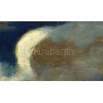 Iványi Grünwald Béla (1867-1940): Tájkép alakokkal. Olaj, vászon, jelezve jobbra lent. A tételhez tartozik egy levél...