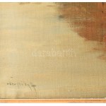 Neogrády Antal (1861-1942): Libapásztorlány. Olaj, vászon, jelezve balra lent: Neogrády A. 60x50 cm...