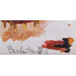 Bukta Imre (1952-): Bukta Imre és Balogh István Vilmos a budapesti, Majakovszkij (Király) utcai közös műhelyükben, 1983...