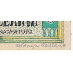 Kónya Zoltán (?-?): Könyvborító terve, Anatole France Lilith Leánya c. művéhez (1919). Vegyes technika, papír, jelzett...
