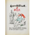 Rau Tibor (1934-2009), 26 db mű: Kiváló áruk fóruma - anti reklám, 1975. Mappa 26 db, részben erotikus karikatúrával...